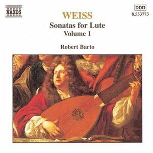 Robert Barto - Sonatas for Lute 1  CD